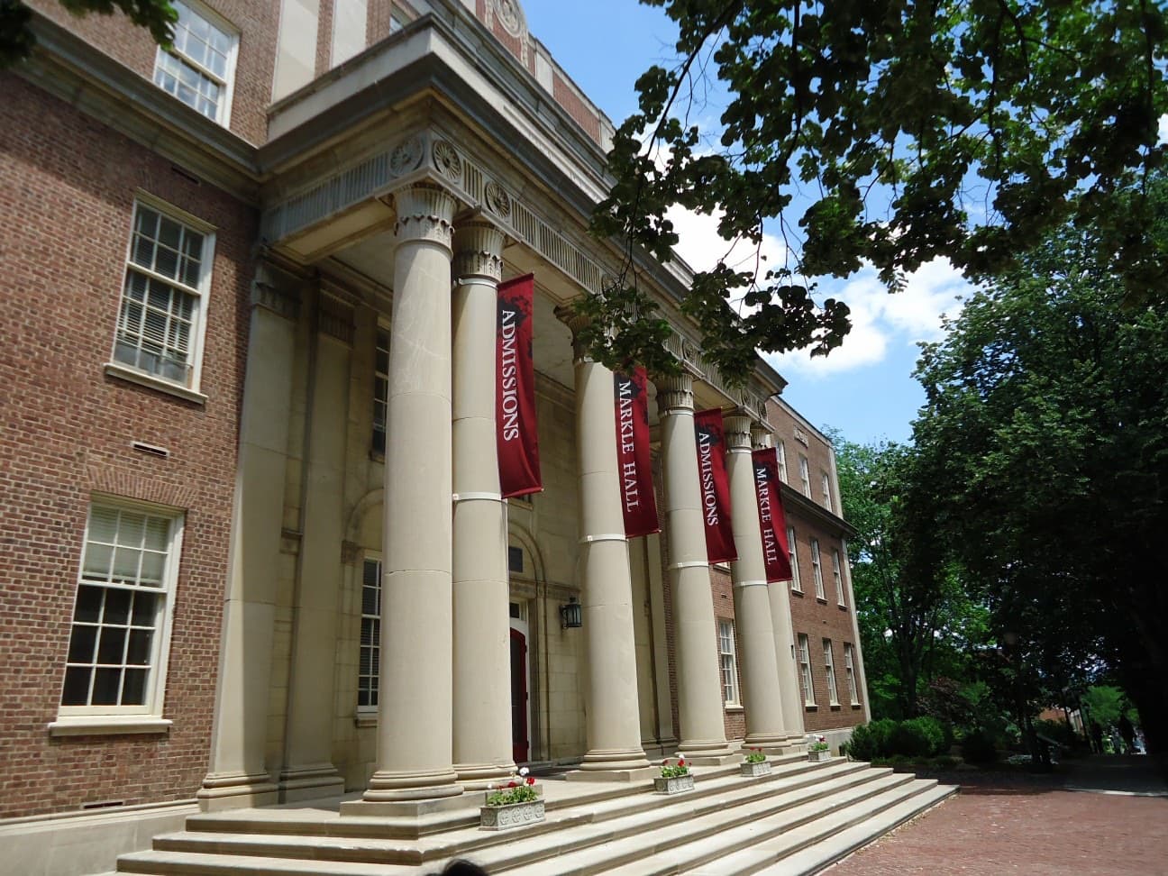 Markle Hall on the Lafayette College campus in Easton, Pennsylvania